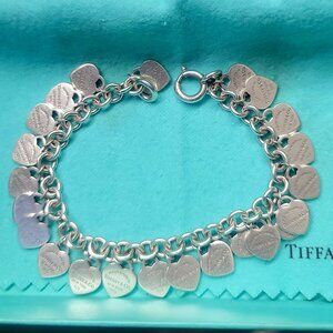 Multi-Heart Tag Bracelet